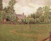 Lucien Pissarro The Deaf Woman-s House china oil painting reproduction